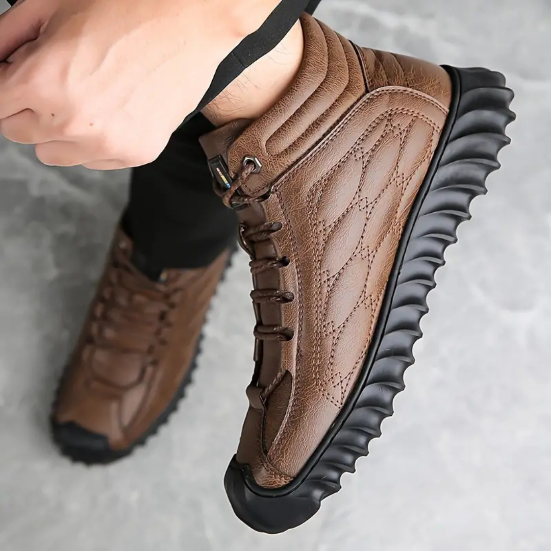 Botas Polares de Cuero para Hombre