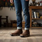 Botas Vaqueras de Cuero Viena