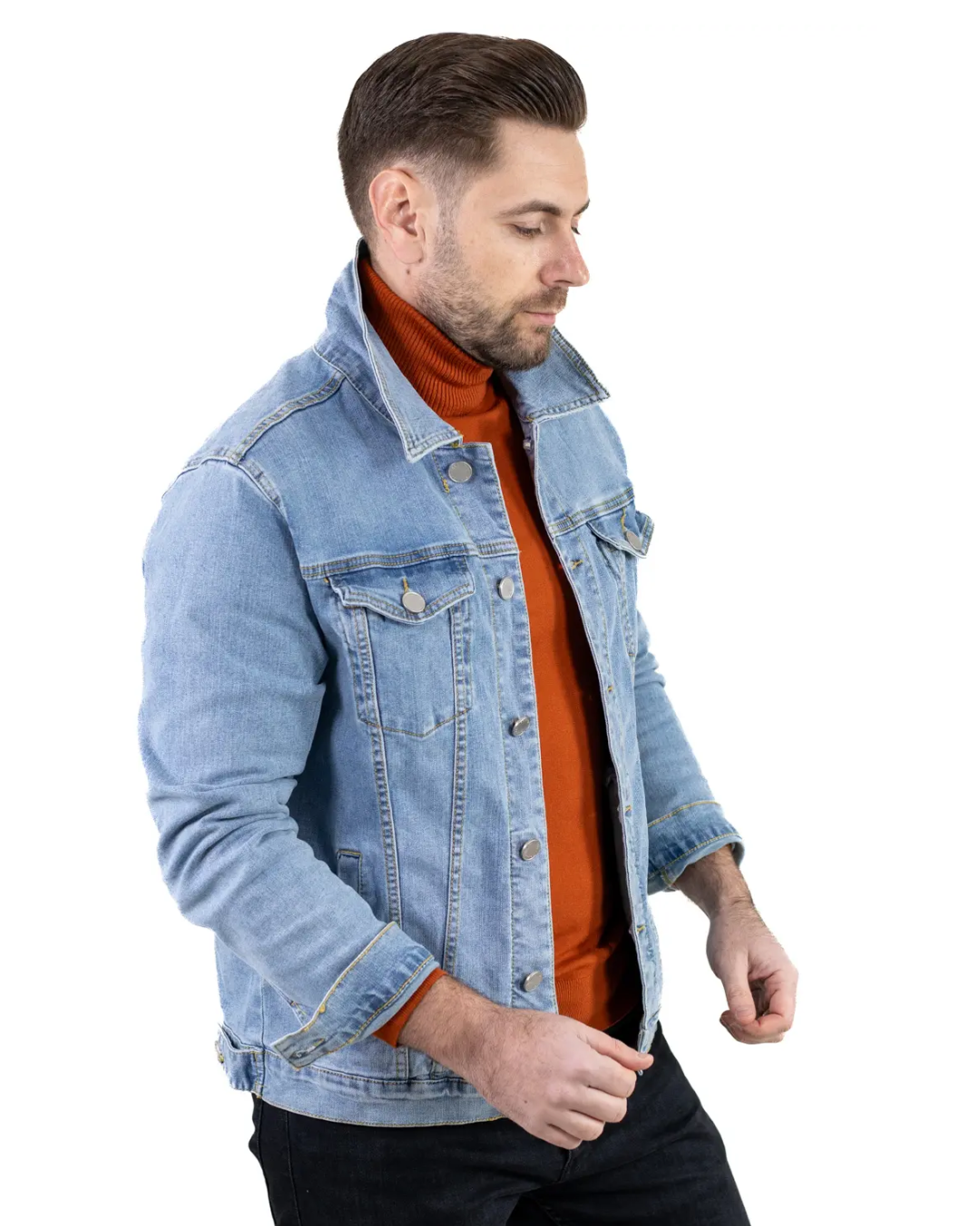 Chaqueta Vaquera de Estilo Clásico para Hombre®