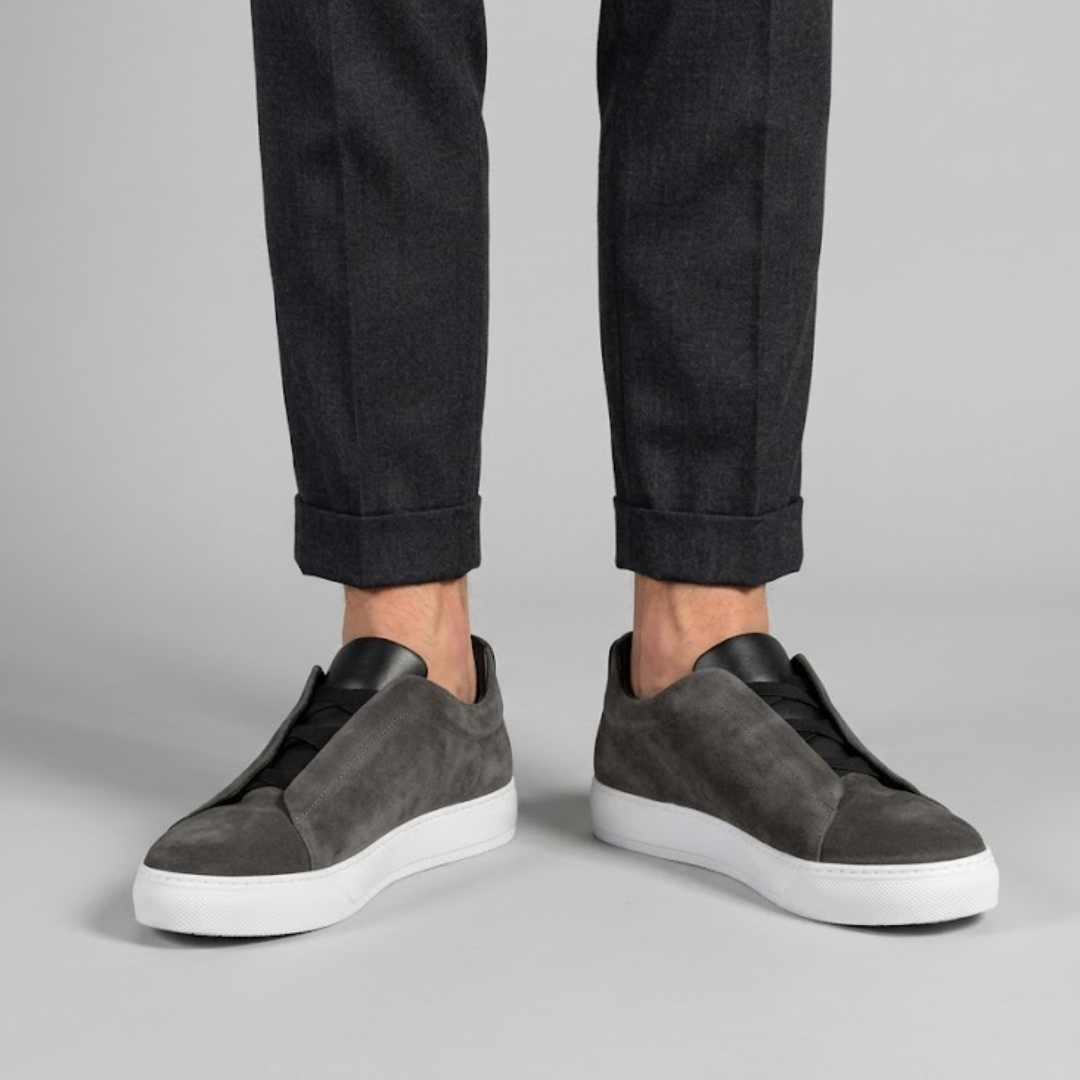 Zapatos Madrid de Gamuza Premium con Diseño Minimalista