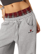 Pantalón Casual de Pierna Ancha con Cintura Doble Unisex®