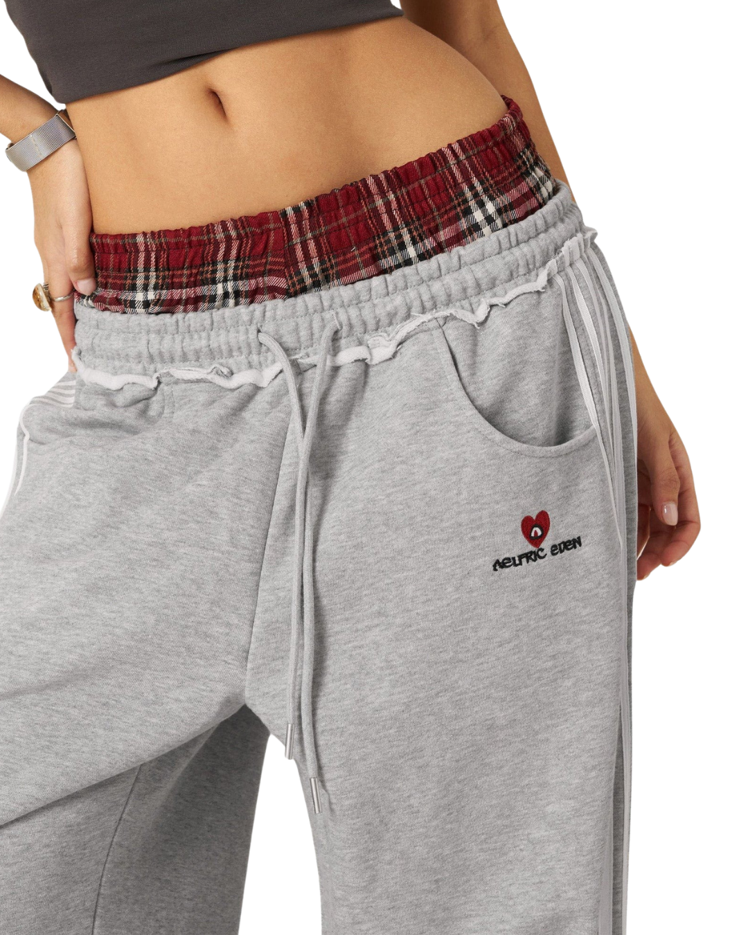 Pantalón Casual de Pierna Ancha con Cintura Doble Unisex®