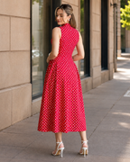 Vestido Midi de Lunares®