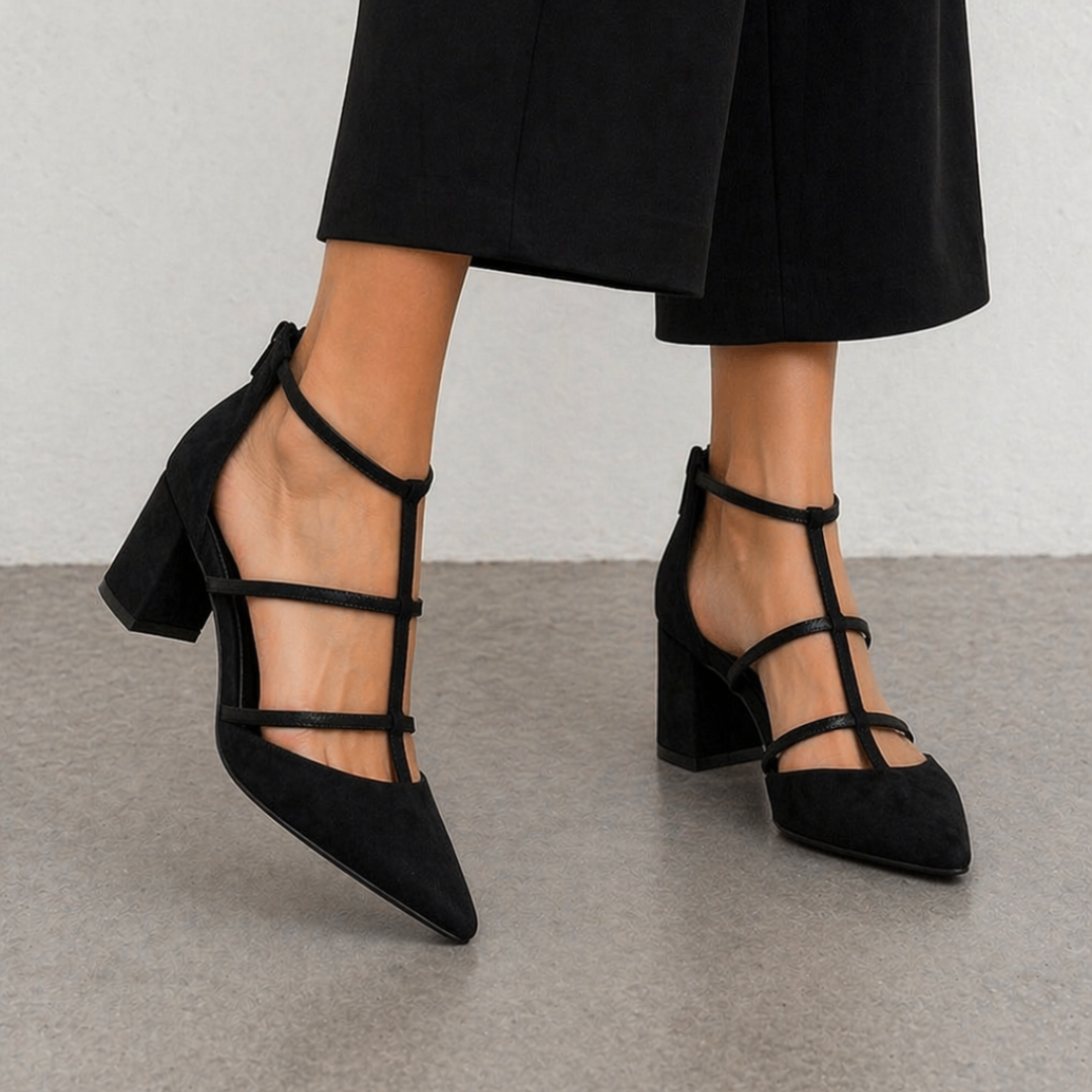 Tacones de Punta Fina Giovana