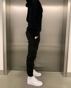 Pantalón cargo jogger elástico de estilo urbano para hombre