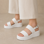 Sandalias de Plataforma con Doble Tira®