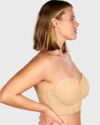 Sujetador Strapless con Relleno Ligero y Encaje (OFERTA 2X1)®