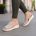Sandalias Tejidas con Plataforma®