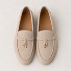 Mocasines de Mujer con Borlas Decorativas y Suela Plana