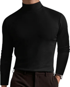 Camiseta Térmica de Cuello Alto y Manga Larga para Hombre®