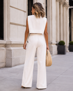 Conjunto relaxed de pantalón ancho