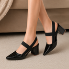 Tacones de punta con tira cruzada®