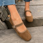 Zapatos Planos de Mujer con Correa Ajustable