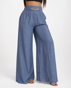 Pantalón de Talle Alto con Pernera Ancha®