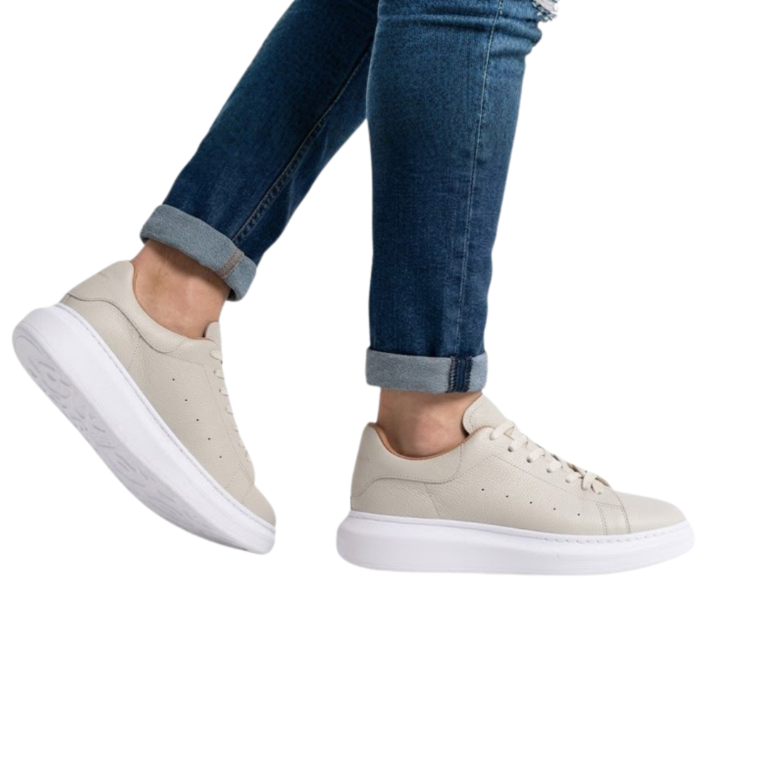 Tenis Valencia Casuales de Cuero para Estilo y Calidez®