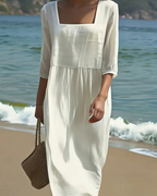 Vestido informal de lino