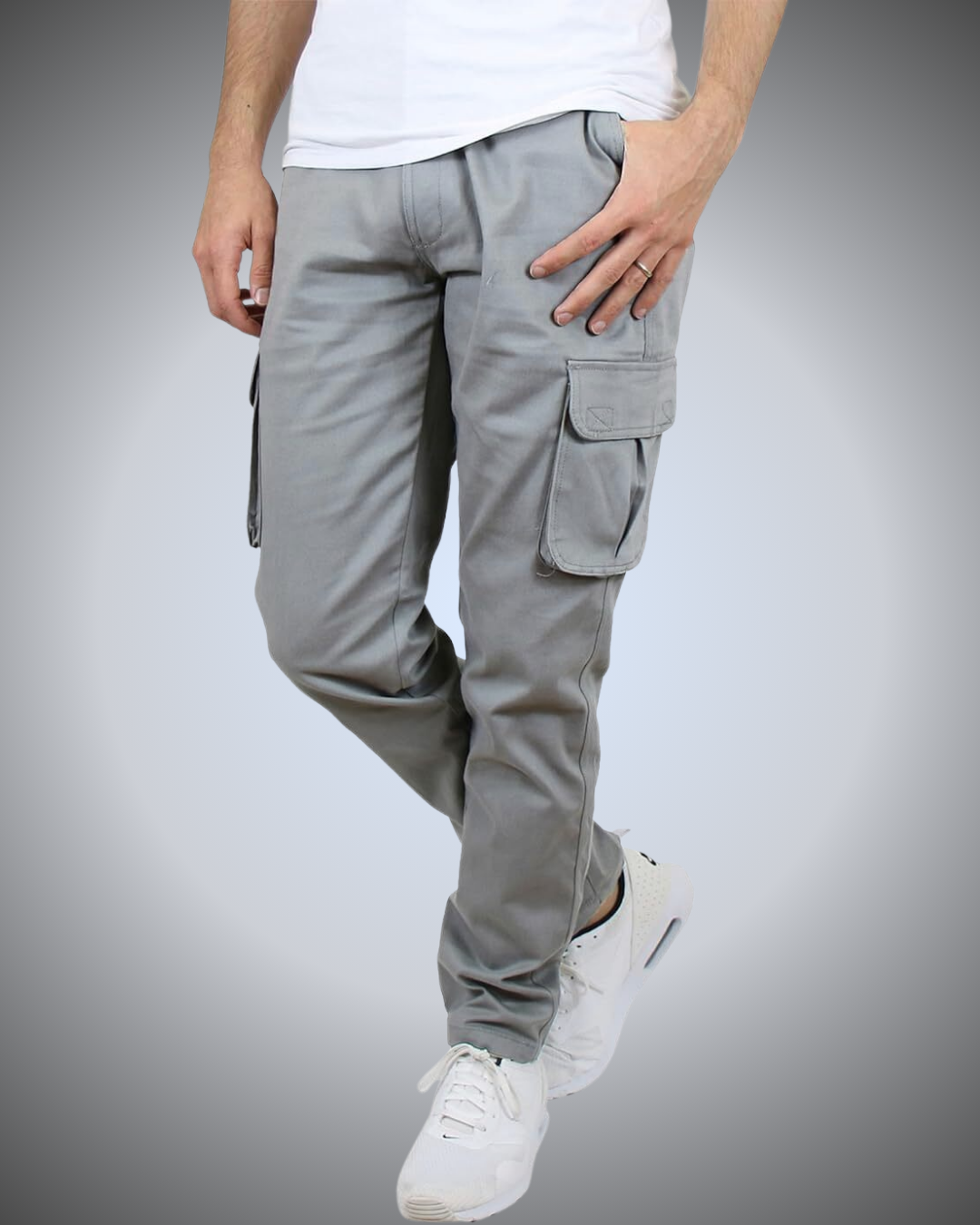 Pantalón Cargo Elástico