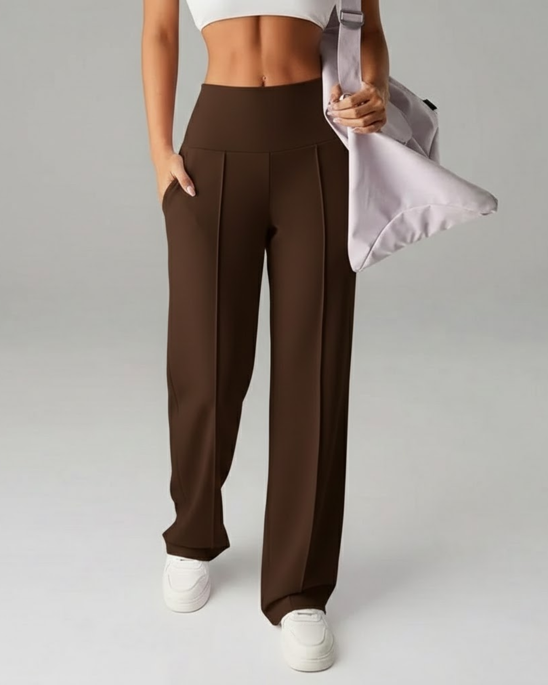 Pantalón Elegante de Corte Holgado