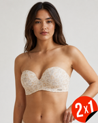 Sujetador con tirantes y copa moldeada (OFERTA 2X1)®