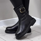 Botas de cuero cálidas hasta el tobillo®