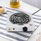 Placa Calefactora Portátil con Control de Temperatura Cocina Práctica y Compacta