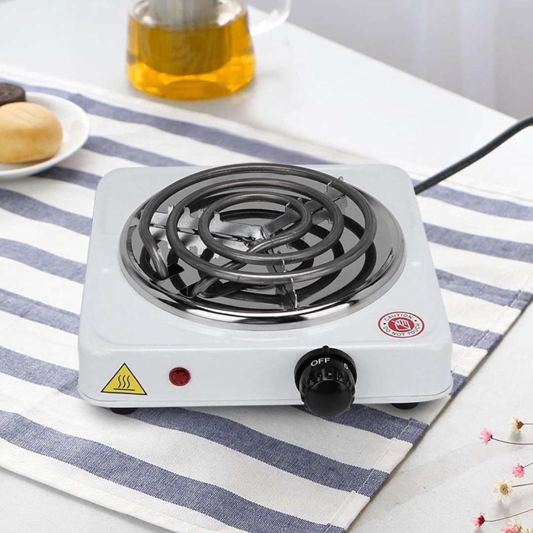 Placa Calefactora Portátil con Control de Temperatura Cocina Práctica y Compacta