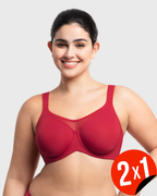 Sujetador con aro flexible sin forro (OFERTA 2X1)®