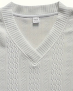 Conjunto de dos piezas en tejido con textura trenzada y cómodo ajuste®