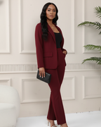 Conjunto de Traje Elástico Estilo Americano®