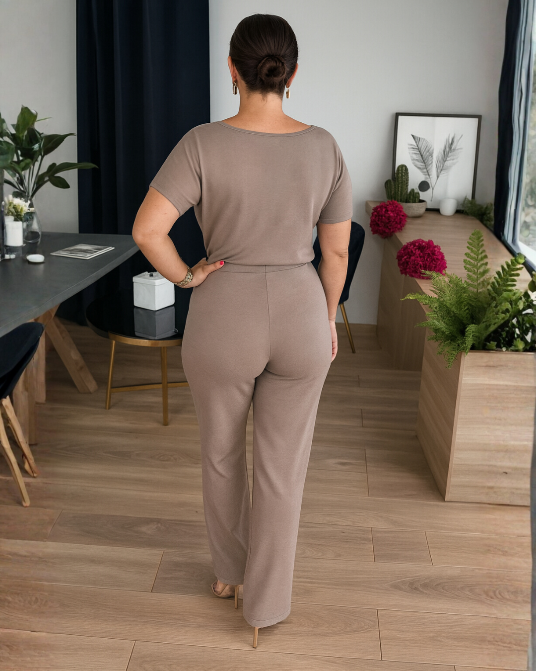 Conjunto de 3 piezas elegante y versátil para mujer
