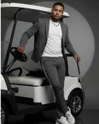 Conjunto Moderno de Blazer y Pantalón