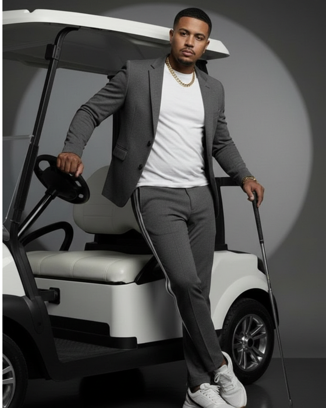 Conjunto Moderno de Blazer y Pantalón
