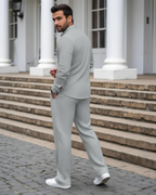 Conjunto Masculino de Camiseta y Pantalón con Textura Waffle®