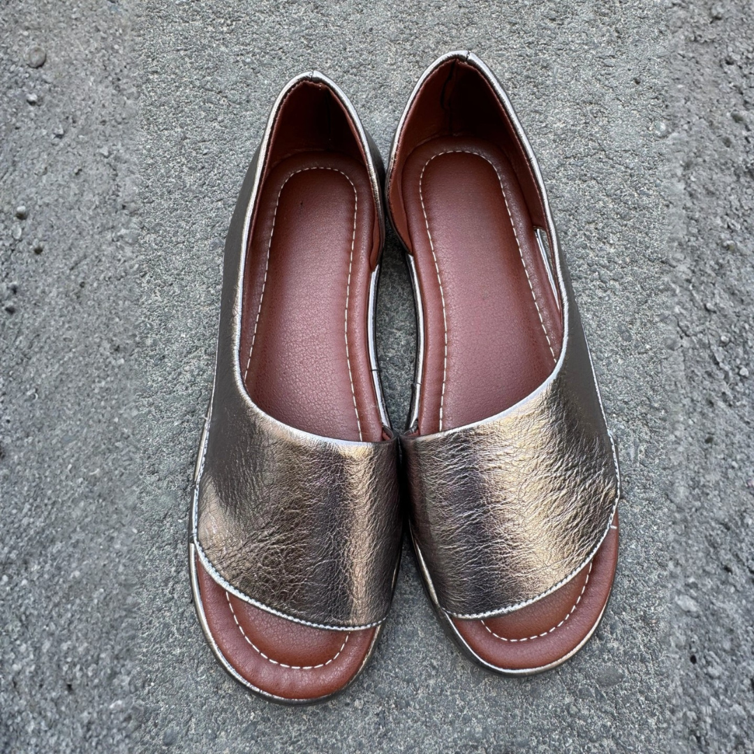 Sandalias Planas con Punta Abierta®