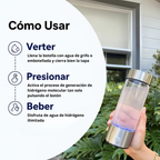 Botella Generadora de Hidrógeno Agua Ultra-Hidratante