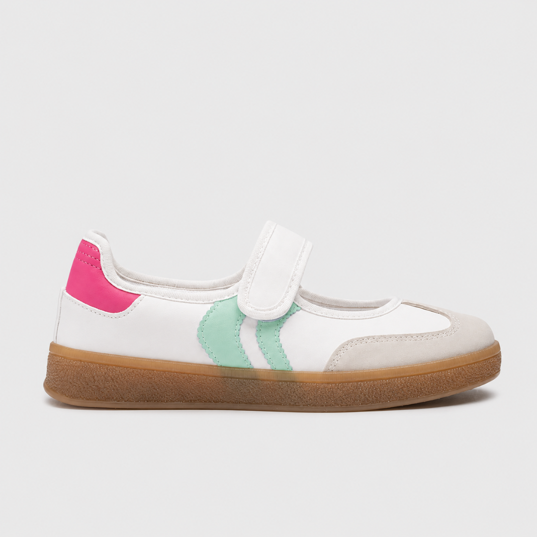 Zapatillas Mary Jane con Cierre de Velcro®