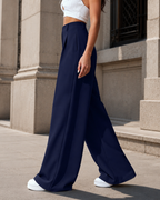 Pantalón Palazzo de Cintura Alta con Pinzas®
