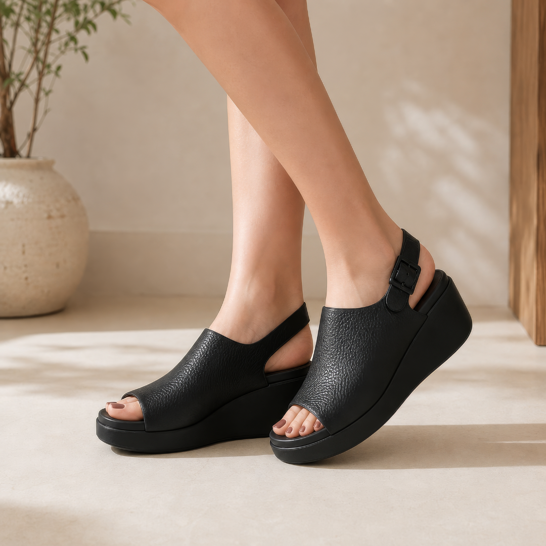 Sandalias de Plataforma con Cuña