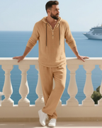 Conjunto Masculino de Dos Piezas con Capucha y Pantalón Casual®