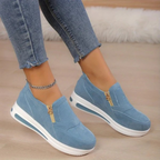 Zapatillas ligeras y cómodas con cremallera lateral