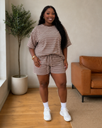 Conjunto Casual de Camiseta Oversize y Short®