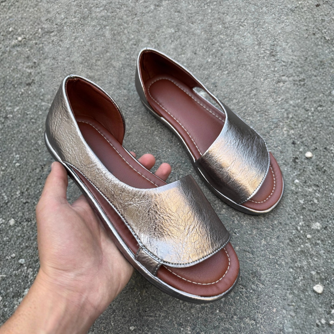 Sandalias Planas con Punta Abierta®