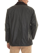 Chaqueta de Algodón Encerado de Estilo Clásico para Hombre
