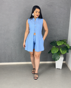 Conjunto de Sastrería de Chaleco y Pantalón Corto