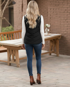 Chaleco Acolchado sin Mangas de Confort Térmico Para Mujer®