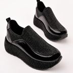 Zapatillas slip on con brillos®