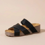 Sandalias de Cuero con Plataforma Sienne