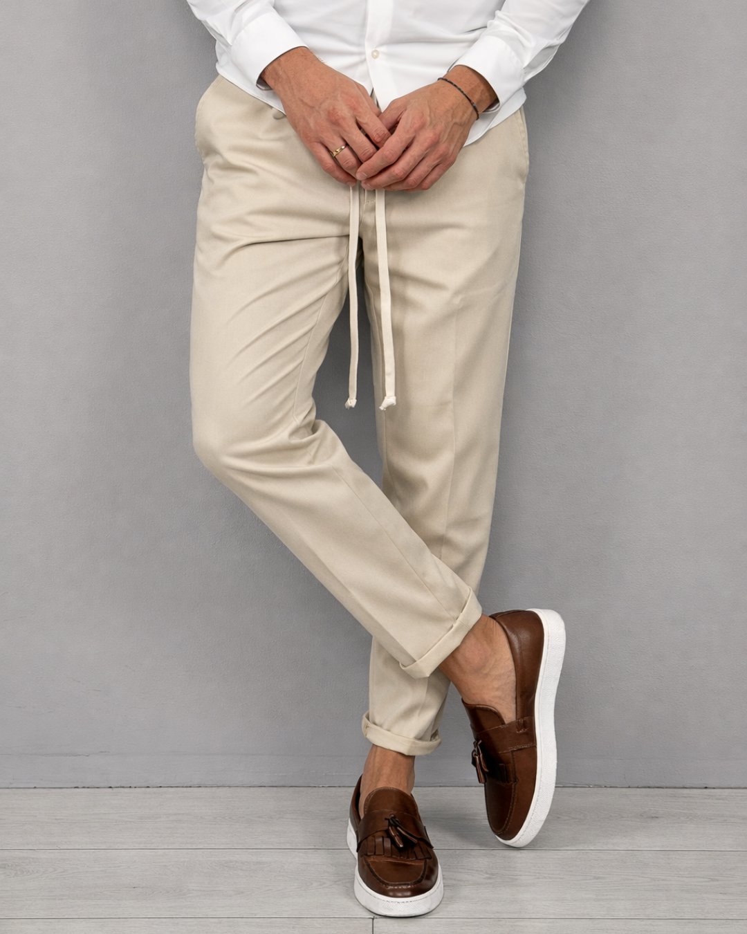 Pantalón Casual de Corte Estilizado para hombre®