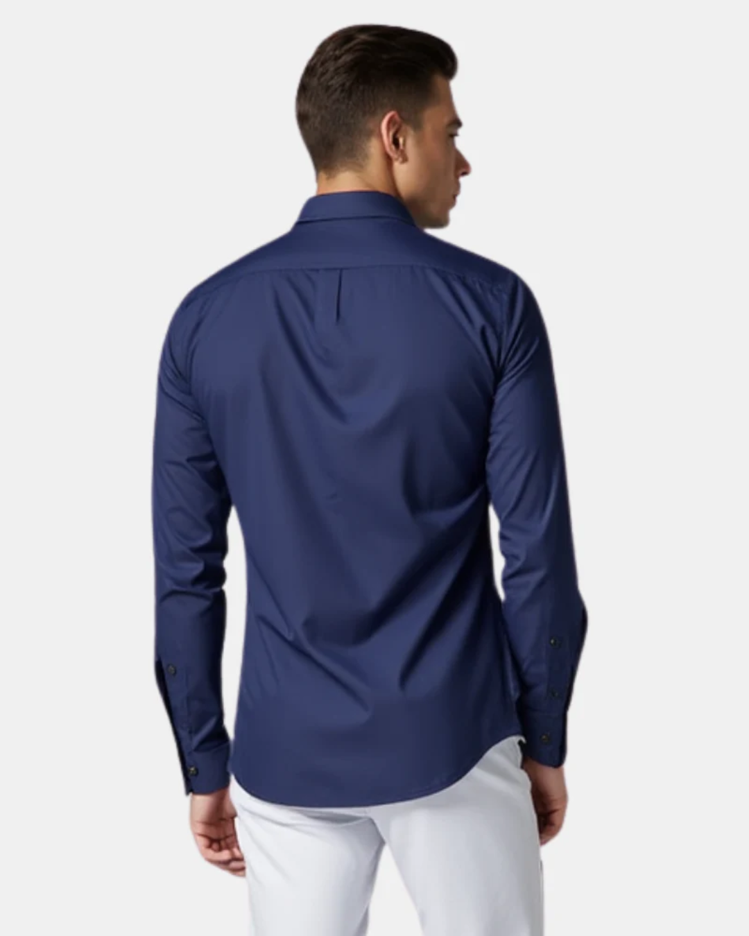 Camisa de manga larga con tejido elástico para Hombres
