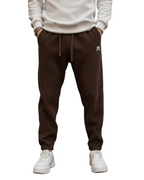 Pantalones informales con forro polar de estilo relajado para hombre®